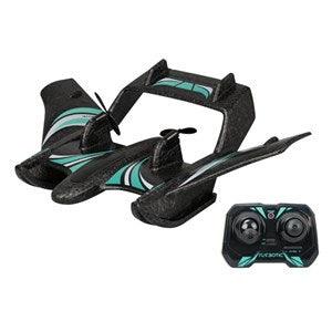 Aqua Wingz 2-Channel Amphibious RC Plane – Water-Takeoff, EPP Foam, LED Lights